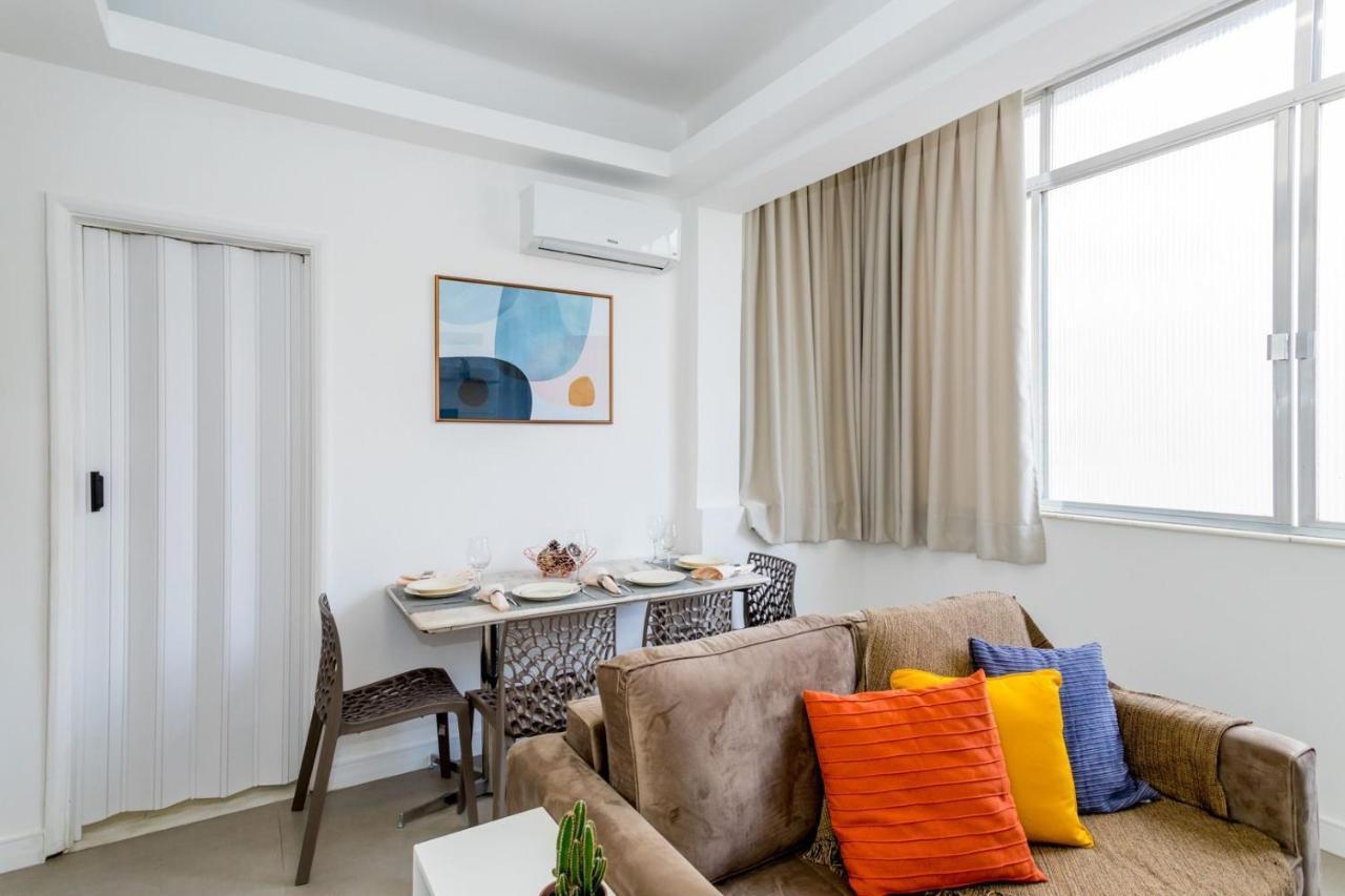 Relax Em Copacabana, Quarto E Sala, 150 Mt Da Praia, Cozinha, Maq De Lavar Roupa E Ar Рио де Жанейро Екстериор снимка