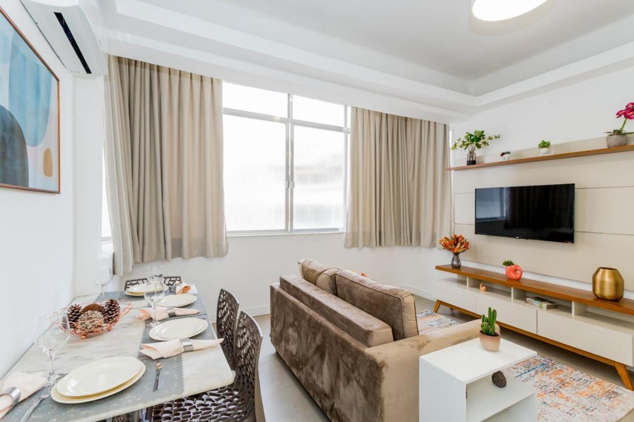 Relax Em Copacabana, Quarto E Sala, 150 Mt Da Praia, Cozinha, Maq De Lavar Roupa E Ar Рио де Жанейро Екстериор снимка