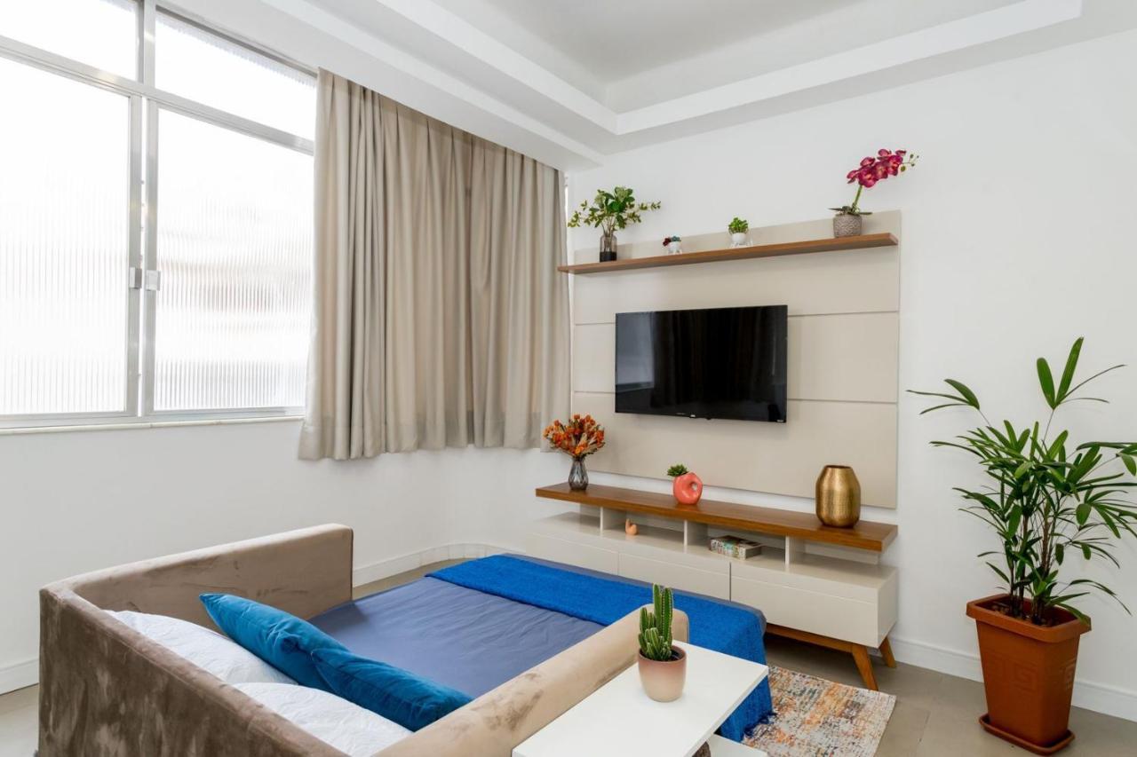 Relax Em Copacabana, Quarto E Sala, 150 Mt Da Praia, Cozinha, Maq De Lavar Roupa E Ar Рио де Жанейро Екстериор снимка